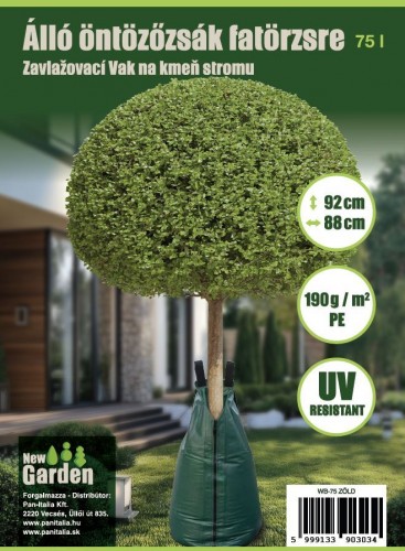 WB-75 ZÖLD ÖNTÖZŐZSÁK